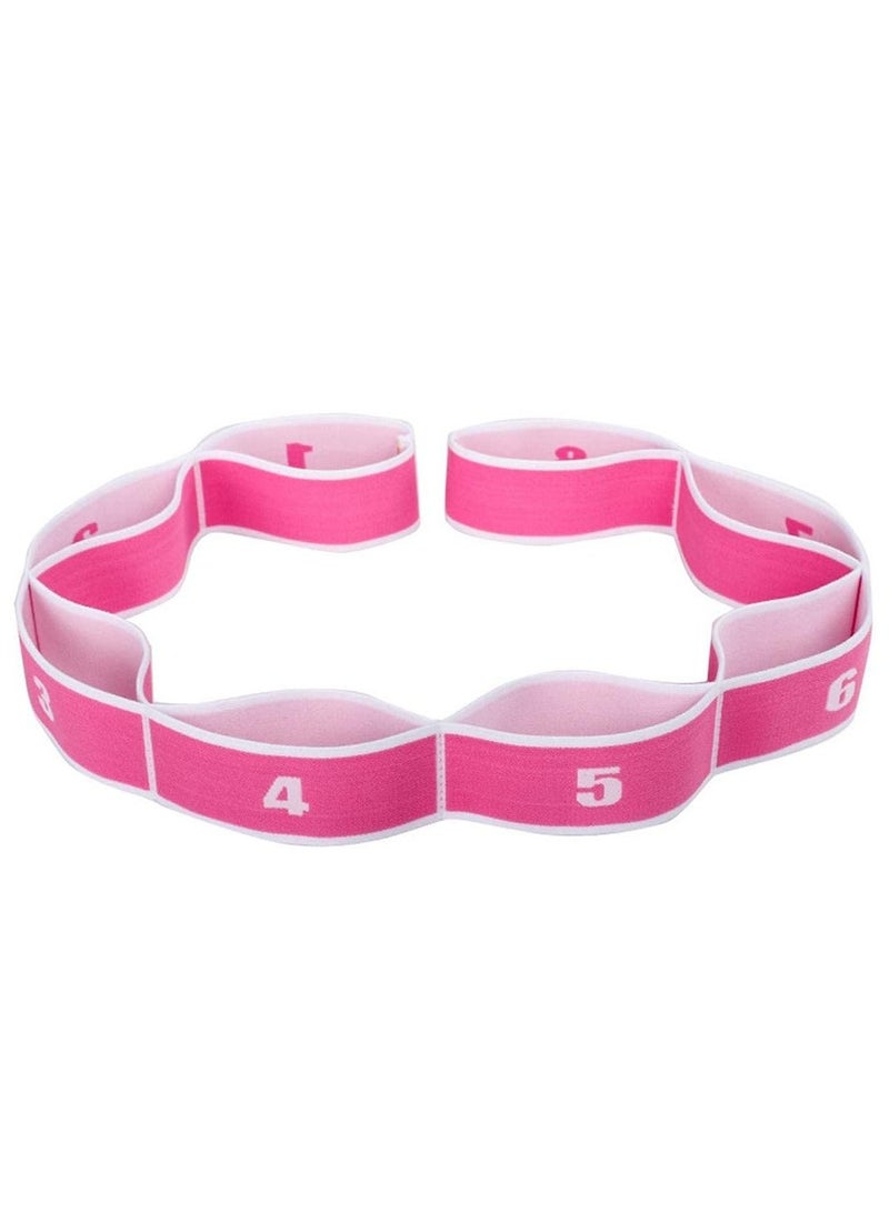 KASTWAVE Kids Yoga Pull Bands, Latin Dance Adult Yoga Stretch Bands Fitness Workout Accessories for Men, Women, Beginner (Pink)  - Image 5