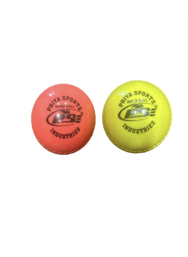 PSE Priya Sports Wind Ball PVC Ball Standard Multi Colour (Pack of 6) (Wind_Ball_Pack_of_2) - Image 1