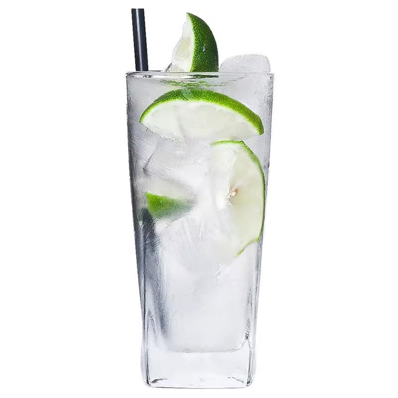 Ronsaali Small Stylish Drinking Glasses for Water Juice Colddrink Mojito Cocktail Whisky LeadFree Perfect for Children Party Home Restaurants and Parties Set of 6 210ml - Image 4