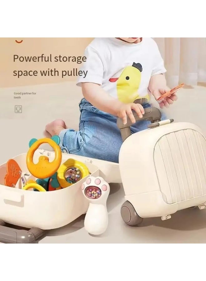 10-piece baby rattle toy set, teething toys for infants with individual packaging, sensory play toys with rattle, grip and rotation features, made of food-safe silicone, suitable for newborns and babies aged 0-12-24 months - Image 5