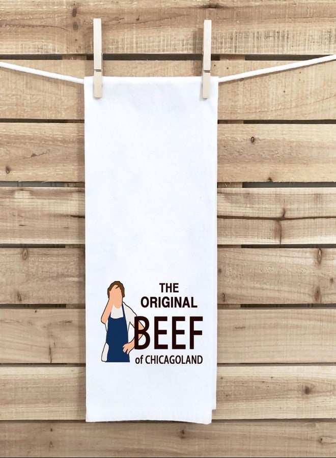 PXTIDY Bear Show Kitchen Towel The Original Beef of Chicagoland TV Show Fan Bear Lover Tea Dish Towel (Beef of CHICAGOLAND) - Image 5