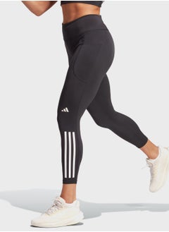 Adidas 7/8 3 Stripes Daily Run Leggings  - Image 1