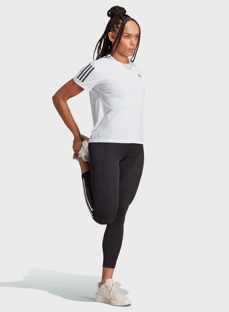 adidas ليقنز 7/8 للركض اليومي مزين بـ 3 خطوط