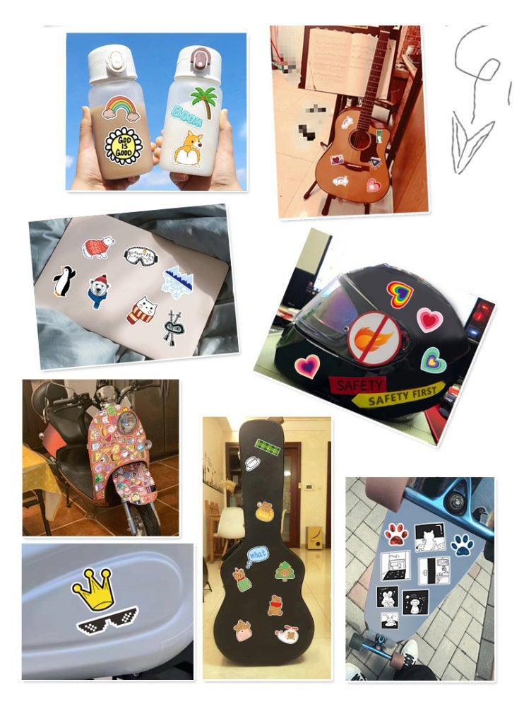 ٥٠ ملصقًا برسومات نجم كرة القدم كريستيانو رونالدو، مناسبة للتعليق على الجيتار والدفاتر والحقائب. ملصقات مقاومة للماء. - Image 5