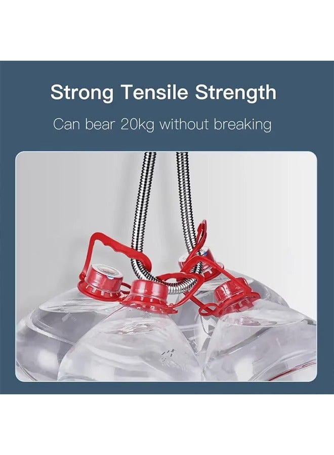 Shower Metal Hose 1.5M, Stainless Steel Flexible Shower Hose , Flexible Durable, Shower Head Hose, Suitable For Bathroom Accessories Shower Tube High Strength Hot And Cold Hose - Image 2