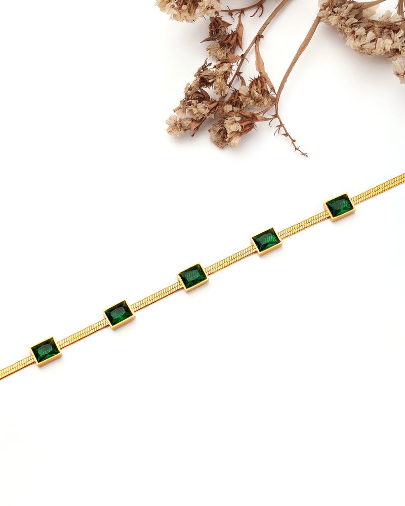 TAAHIRA 18K Gold Plated Women’s Necklace– Waterproof, Anti-Tarnish, Everyday Wear - Image 3