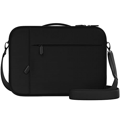 DEHITE Bible Case for Men and Women – Bible Bag – Black Large Size – Fits Book 10.1 x 7.1 x 1.9 in – Pen Slots – Zippered Pocket – Shoulder Strap – Premium Fabric – Church Christian Gift - Image 2