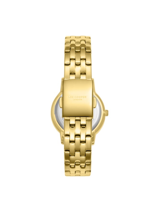 Lee Cooper ساعة معدنية أنالوج للنساء LC08165.170 - 32 مم - Image 4