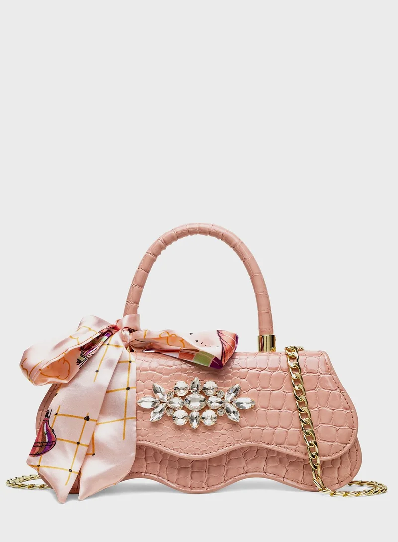 FYOR Ribbon Detail Satchel