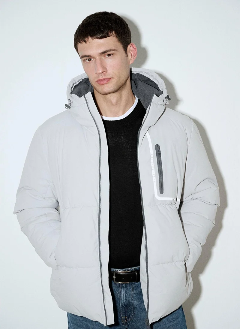 MAVI Hooded Grey Jacket