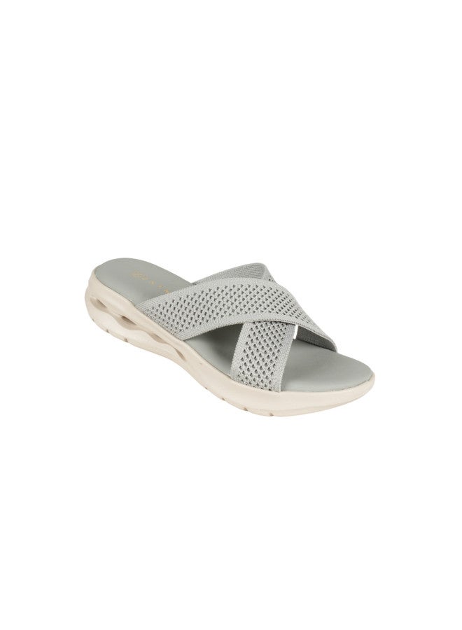 ZAYNA 221-289 Zayna Ladies Casual Sandals 23ABT59F Grey - Image 2