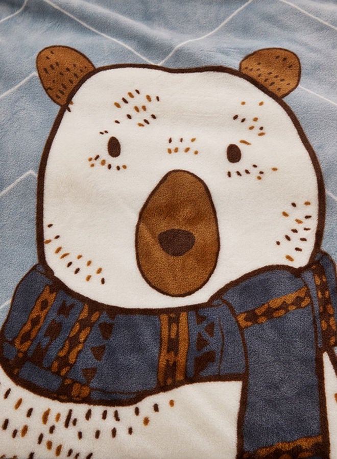 نيبمينينت دفاية مزينة برسوم كرتونية قطن متعدد الألوان 150x200سم - Image 2