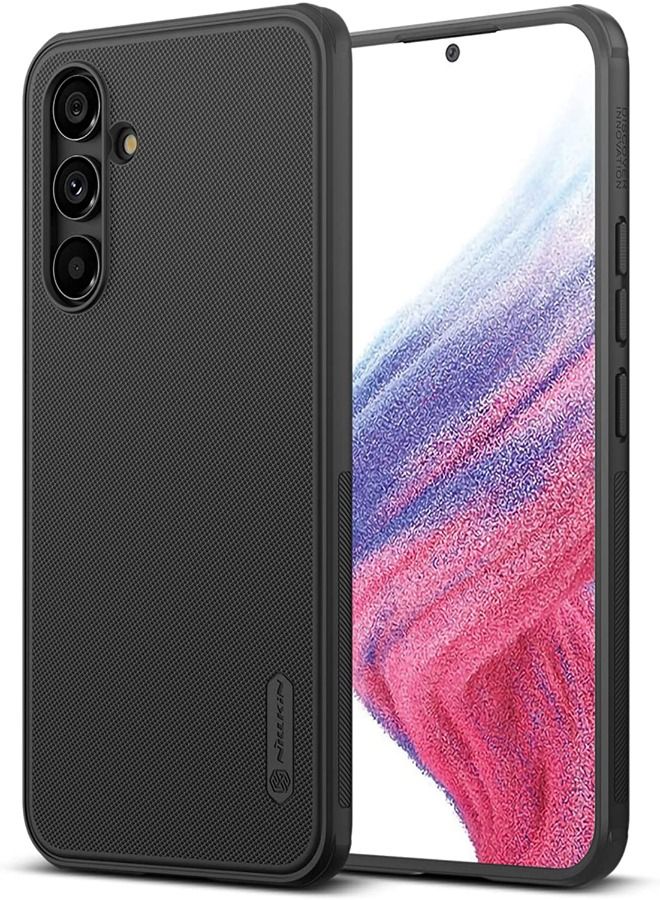 Asan Ge Samsung Galaxy A54 5G Case, Frosted Ultra Thin Phone Case for Samsung A54, Military Grade Shockproof Anti-Scratch & Slip Dual Layer Tough Case for Galaxy A54 Case Black - Image 1