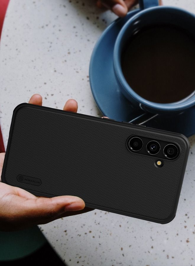 Asan Ge Samsung Galaxy A54 5G Case, Frosted Ultra Thin Phone Case for Samsung A54, Military Grade Shockproof Anti-Scratch & Slip Dual Layer Tough Case for Galaxy A54 Case Black - Image 2