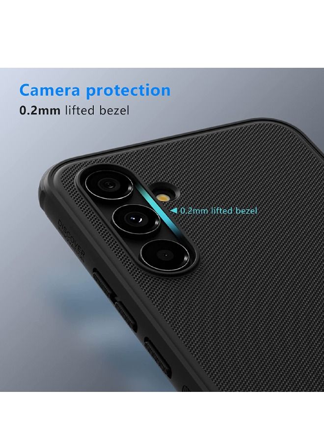 Asan Ge Samsung Galaxy A54 5G Case, Frosted Ultra Thin Phone Case for Samsung A54, Military Grade Shockproof Anti-Scratch & Slip Dual Layer Tough Case for Galaxy A54 Case Black - Image 5
