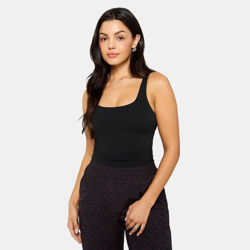 Fabletics Women's PureLuxe Built-In Bra Training Tank Top