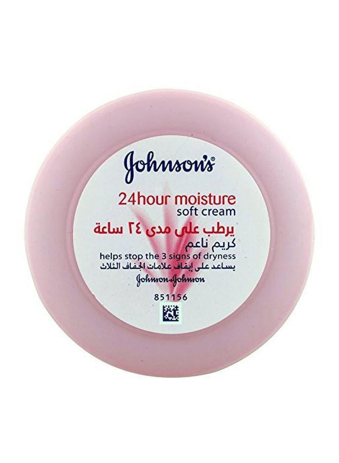 Johnson's 24-Hour Moisture Soft Cream 200ml - Image 2