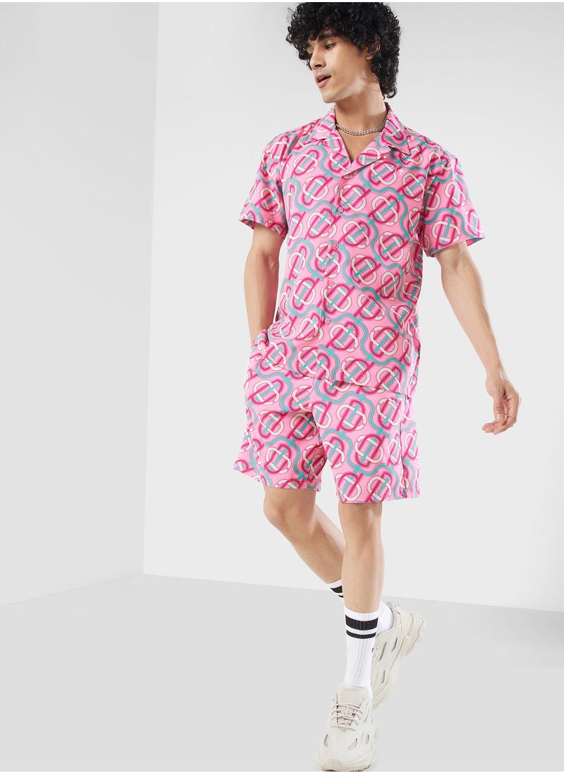 PUMA - 8" Ptc Aop Shorts - Image 1