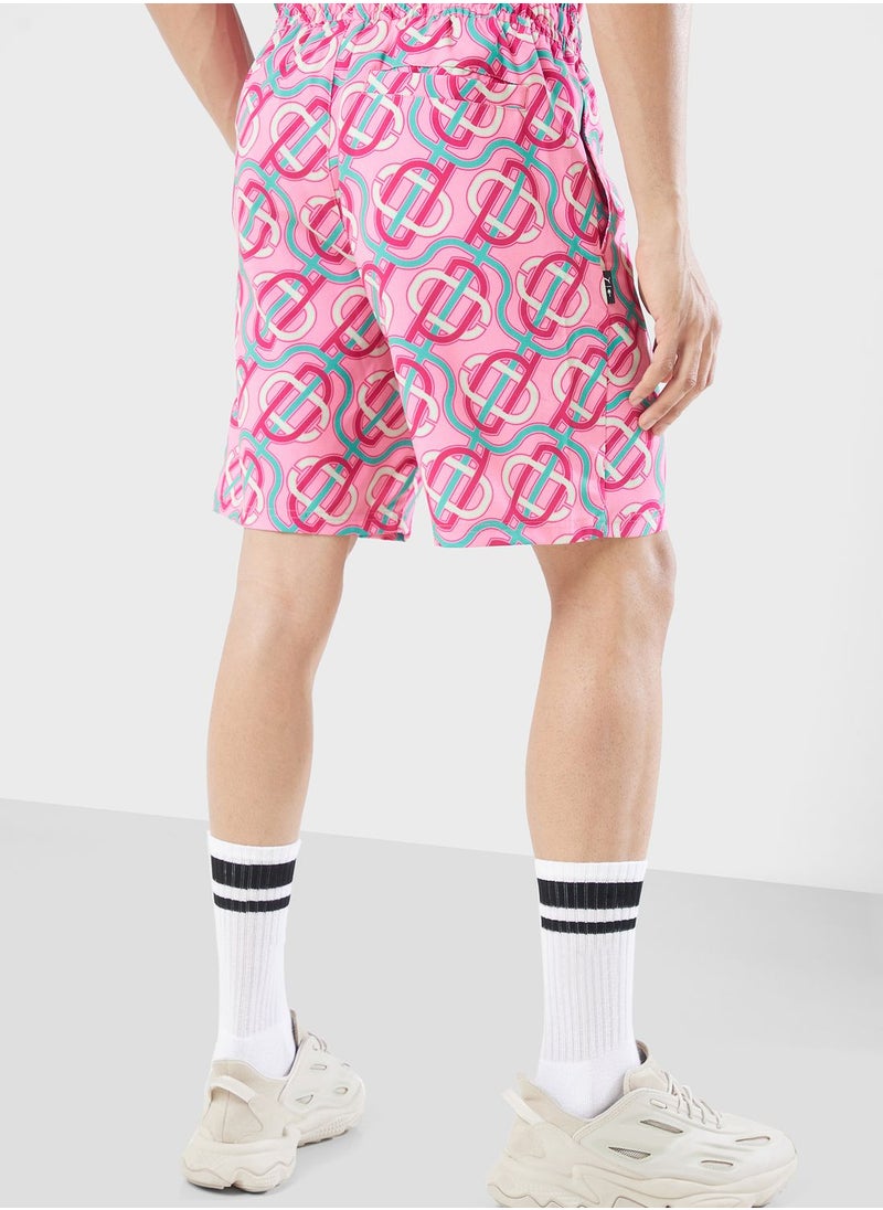PUMA - 8" Ptc Aop Shorts - Image 1