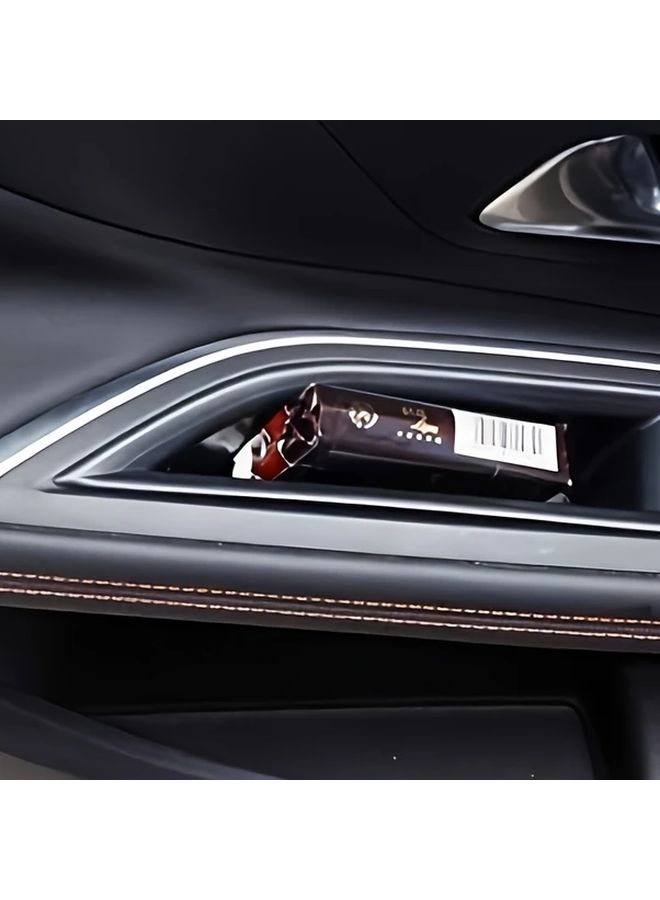 Black Car Door Handle Storage Box Tray Organizer Compatible 2016 2020 Models - Image 3