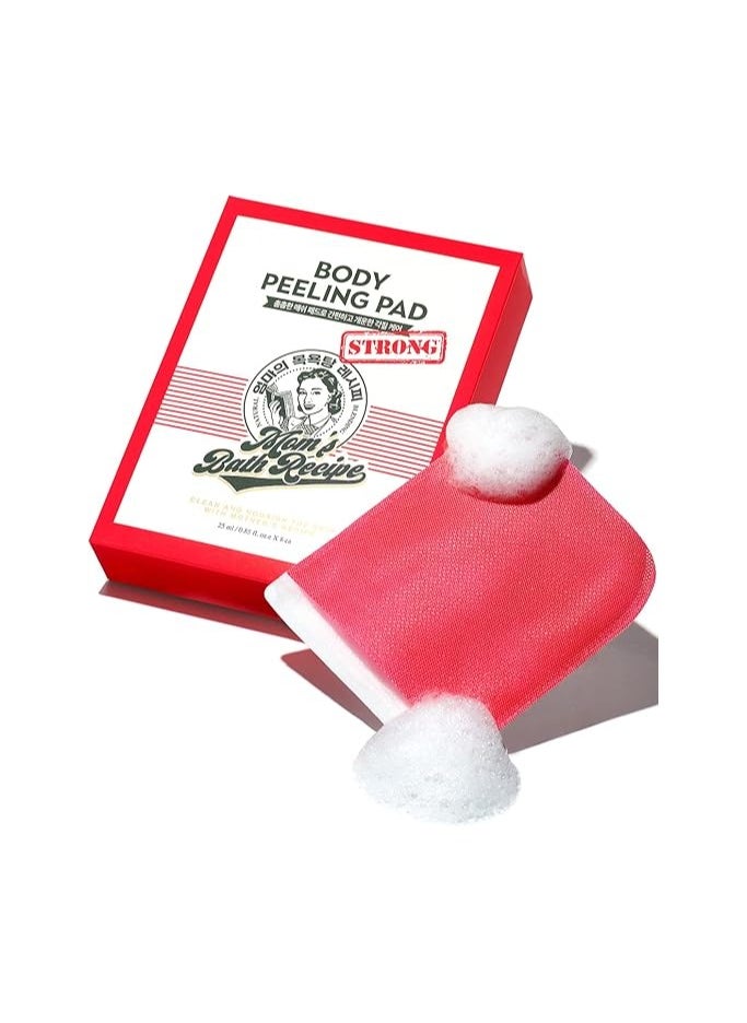 Moms Bath Recipe Mom's Bath Recipe Body Peeling Pad Strong , 8 Sheets  - Image 1