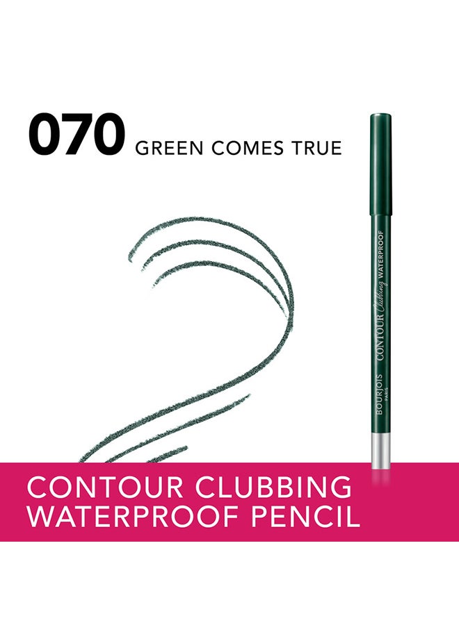 BOURJOIS PARIS قلم العيون المقاوم للماء من كونتور كلوبينغ - 070 - الأخضر يتحقق، 1.2 جرام - Image 2