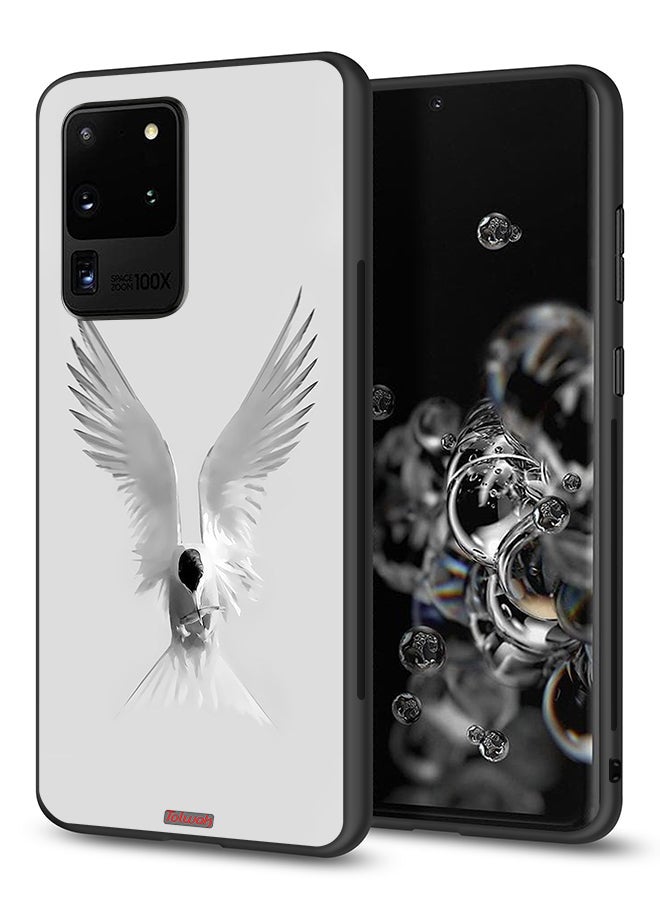 Tolwak غطاء حماية لجهاز سامسونج جالكسي S20 ألترا مع أجنحة - Image 1