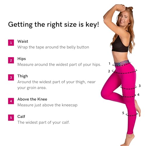 LIPOELASTIC Active Leggings with Medical Compression - Anti-Cellulite (S,Black) - Image 4