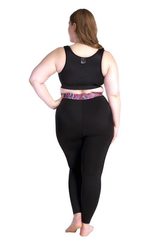 LIPOELASTIC Active Leggings with Medical Compression - Anti-Cellulite (S,Black) - Image 3