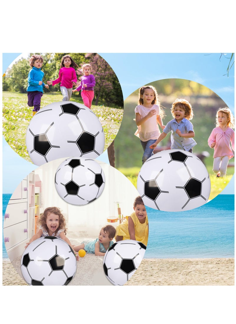 Generic - 16 Inch Glossy Beach Ball, 8 Pcs Giant Inflatable Sports Balls Large Inflatable Beach Ball for Summer Pool Outdoor Sports Games Party Decor - Image 1