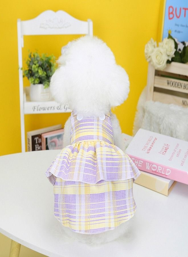 Generic Plaid Dress Pet Princess  - Image 3