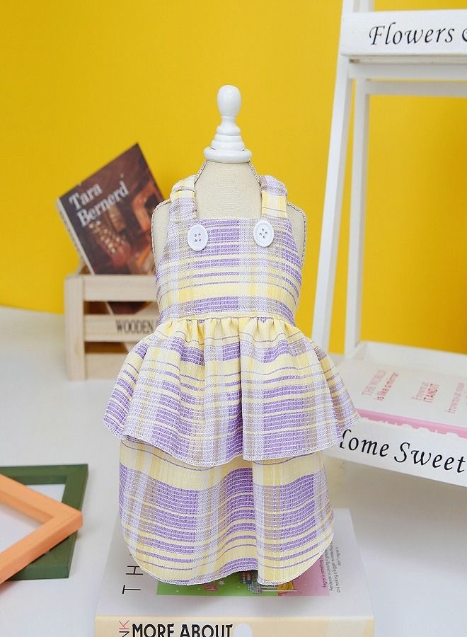 Generic Plaid Dress Pet Princess  - Image 4