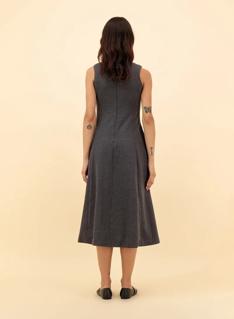 ZINALI Fleece Dress