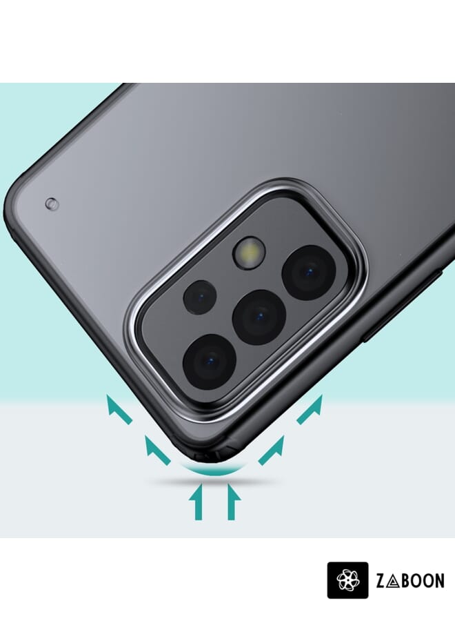 Zaboon Protective Case Cover For Samsung Galaxy A53 5G Four-corner Shockproof TPU + PC - Image 5