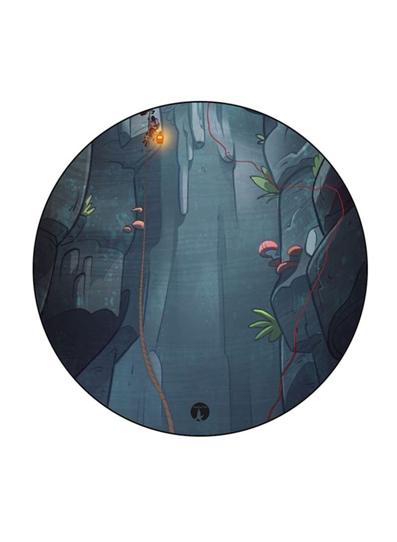 RKN Gravity Falls Printed Mouse Pad Round  Multicolour