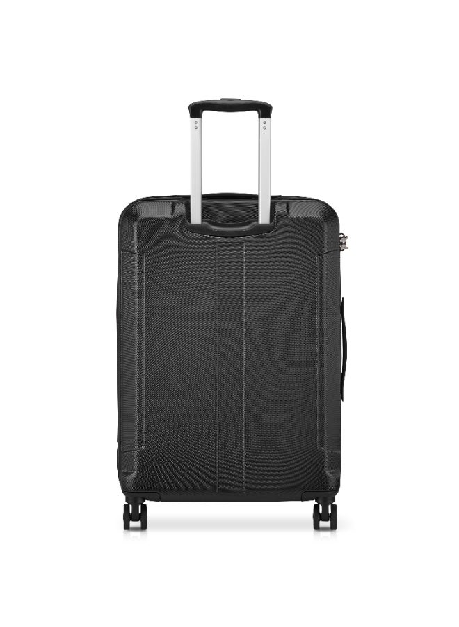 DELSEY Depart 71cm Check-In Trolley | Hard Shell ABS+PC Suitcase | 8 Spinner Wheels | Expandable | TSA Lock | Premium Interior | Black - Image 3