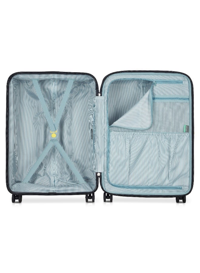 DELSEY Depart 71cm Check-In Trolley | Hard Shell ABS+PC Suitcase | 8 Spinner Wheels | Expandable | TSA Lock | Premium Interior | Black - Image 4