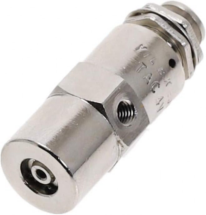 air Pneumatic Valve Toggle Switch, Exhaust Valve 2 Position 5 Way ON/Off M5 Thread Push Button Switch TV-4P Air Pneumatic Mechanical Valve w Fiittings (Color : 4MM) - Image 5