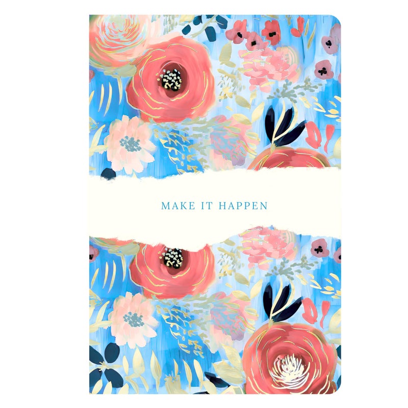 LAURET BLANC Notebook Undated Daily Planner, To Do List, Affirmation and Gratitude Journal- A5, 90 GSM, 150 Pages, Plan for 75 Days, Paperback (Make It Happen) - Image 5