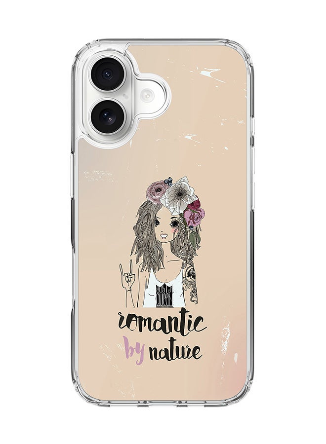 Stylizedd Classic Clear MagSafe Case for iPhone 17 , Hybrid Soft Case Flexible Edges Anti Drop TPU PC Gel Thin Transparent Cover [ Designed for iPhone 17 ] - Romantic by Nature