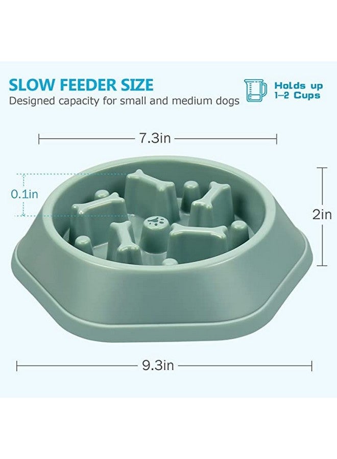 Anti-Chocking Slow Feeding Dog Bowl, Interactive Bloat Stop Bowl Dishes Non-Slide Dog Lick Treat Bowl | Dog Puzzle Bowl (Color As Per Available)