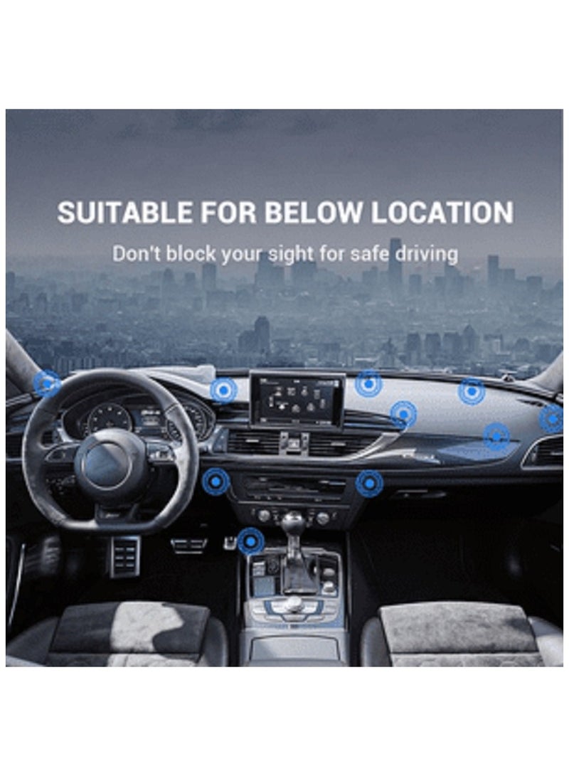 Magnetic Dashboard Mount Mobile Phone Holder For Car Black-TM049 - Image 3