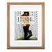 RPJC RPJC 11x14 inch Picture Frame Made of Solid Wood and High Definition Glass Display Pictures 8x10 with Mat or 11x14 - Image 2