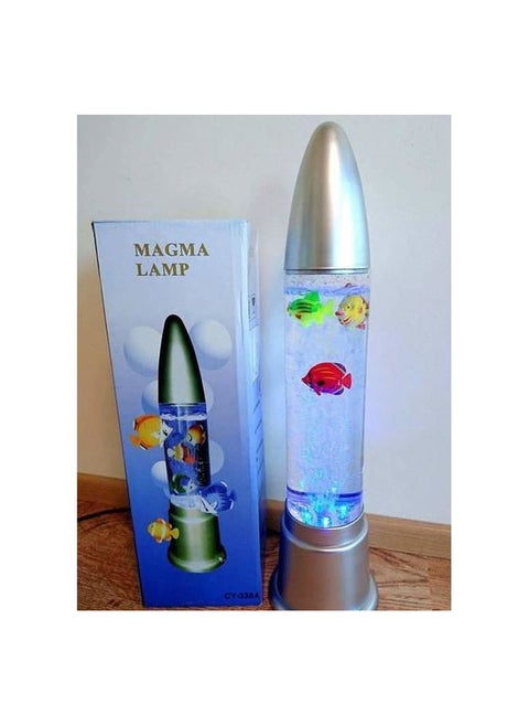 Magma Rocket Lamp With Digital Aquarium