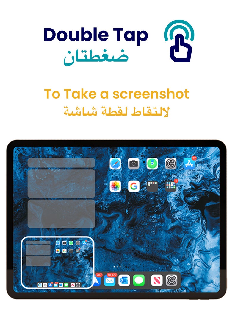 TinyMoose 2nd Generation Stylus Pen with Wireless Charging Pencil Pro Plus For Apple iPad Pro , iPad Mini, iPad Air, compatible with iPads Air / Mini / Pro made in 2023 and below - White - Image 5