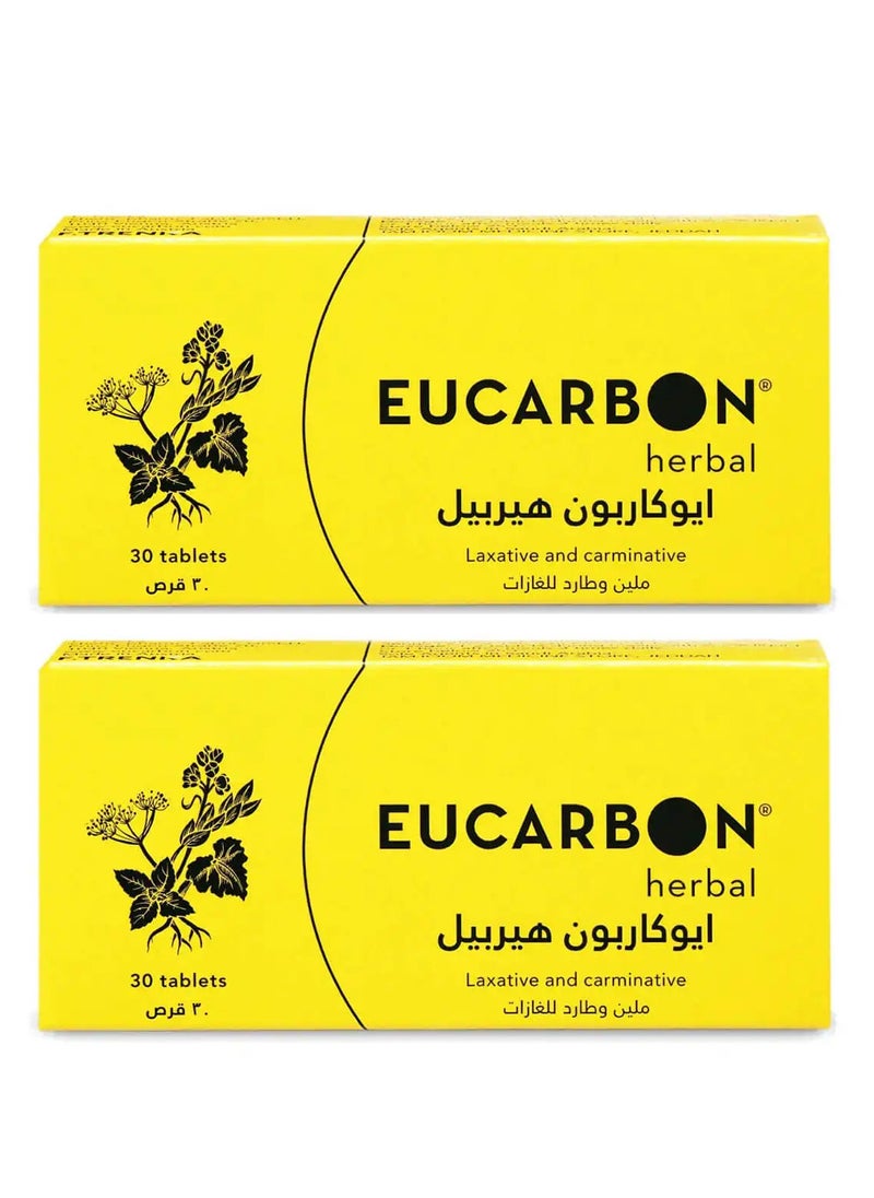 EUCARBON - Pack Of 2 Eucarbon 30 Tablets - Image 1