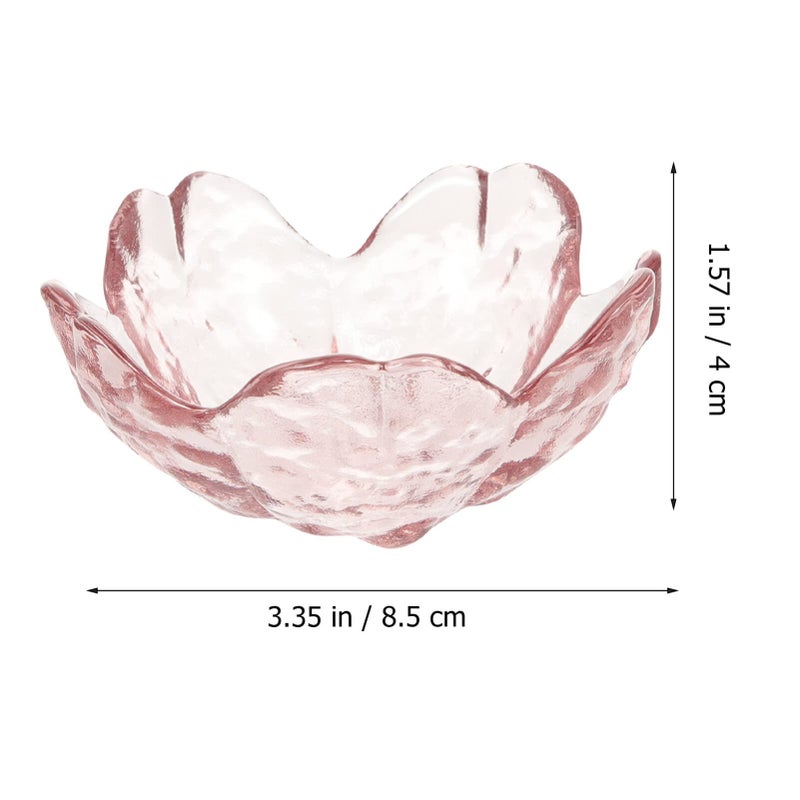 Beaupretty Pink Face Mask 2 Sets Facial Masks Mixing Bowls Shaped Bowls with Metal Spoons Essential Oil Bowl for Home Salon Skin Care Mask - Image 2