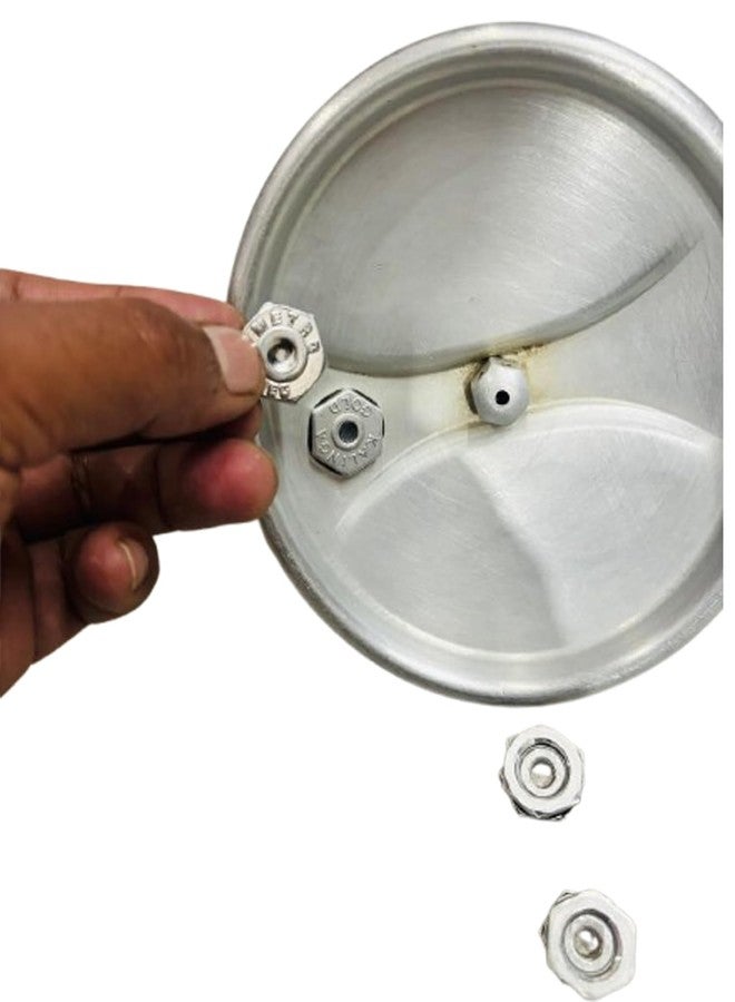SVDK Pressure Cooker Safety Valve Set | Compatible with Popular & Plus Models | Durable Valves for Steel & Aluminium Cookers (Pack of 5) - Image 5