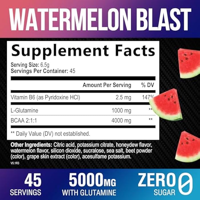 SilverOnyx Muscle Recovery Drink Powder with BCAA, L-Glutamine & Amino Acids - Best Muscle Recovery Supplements for Post Workout - Sugar Free, Branched Chain Amino Acid Supplement for Women & Men - 45 Servings - Image 2