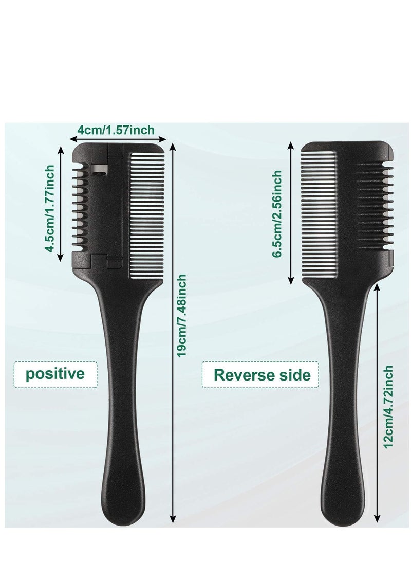Y&D Razor Comb Hair, Thinner Hair,Styling Hair Cutter Cutting Scissors Double Sided Styling Tool for and - Image 2